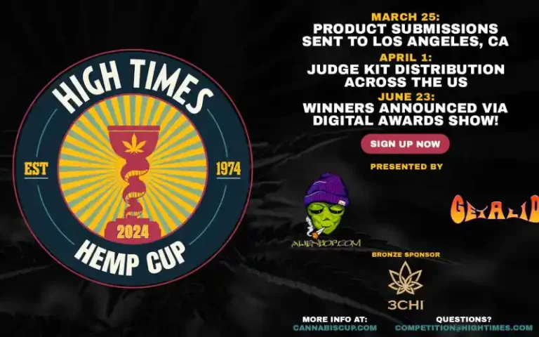 Updates for the High Times Hemp Cup 2024