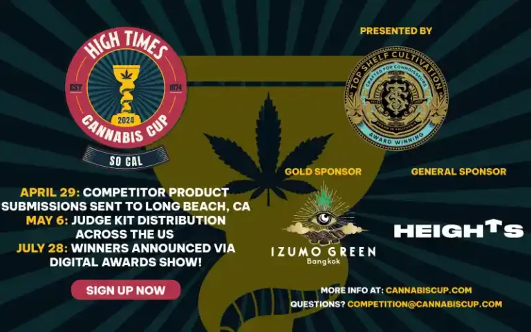 Announcing the High Times Cannabis Cup SoCal: People’s Choice Edition 2024